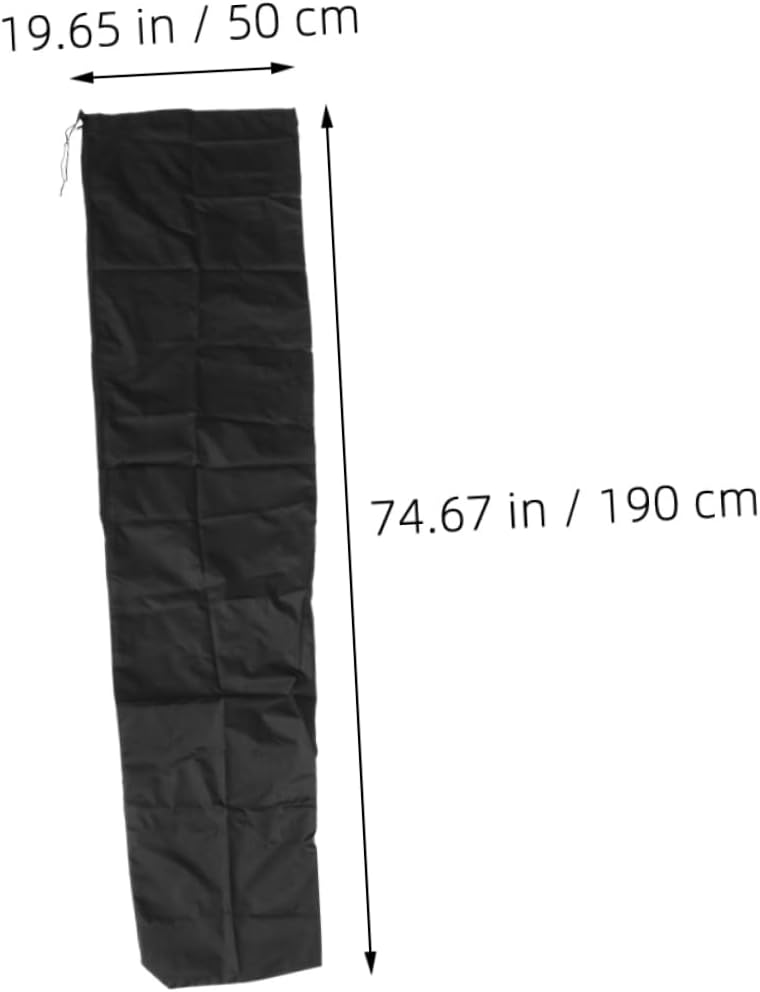 POPETPOP 4pcs Outdoor Umbrella Cover for Patio Parasol Oxford Cloth Protector for up to Umbrellas Easy to Carry and Robust Design