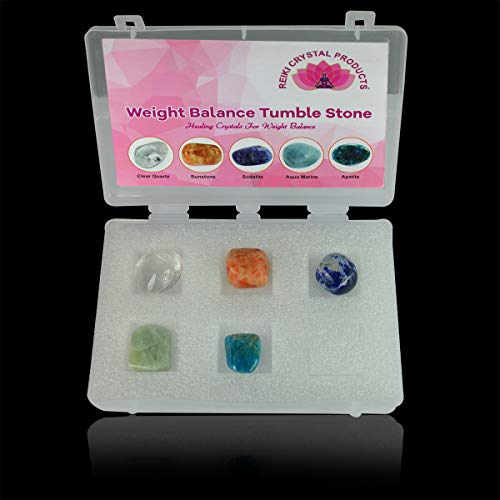 Image of Reiki Crystal Products Certified Natural Crystal Tumble Stone Kit | Multiple Crystal Stone Sets for Meditation, Reiki, Chakra & Spiritual Practices