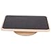 Tavola per Equilibrio Professionale di legno Balance Board, Rocker Consiglio, Legno piedi scrivania accessori, Balancing Consiglio for Under scrivania Wobble bordo di centro, Forza, Stabilità Balance