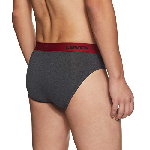 Image of Levi's Men Cotton 019 Classic Brief with Contoured Double Pouch, Tag Free Comfort & Smartskin Technology (Pack of 2)