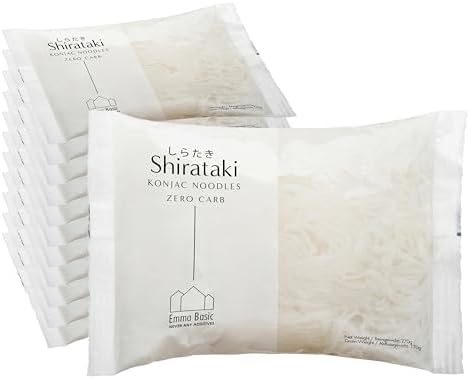 Emma Basic - Shirataki Konjak Nudeln 12x270g | Vegan | Gluten-frei