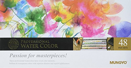 Sargent Art 32-6048 Artist Quality 48ct Professional Watercolor Set, Tin Case Cover