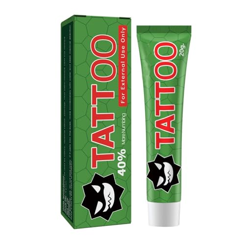Crema de tatuaje, cuidado antes y después del tatuaje, depilación láser y perforadora, hidratante y calmante para una experiencia agradable