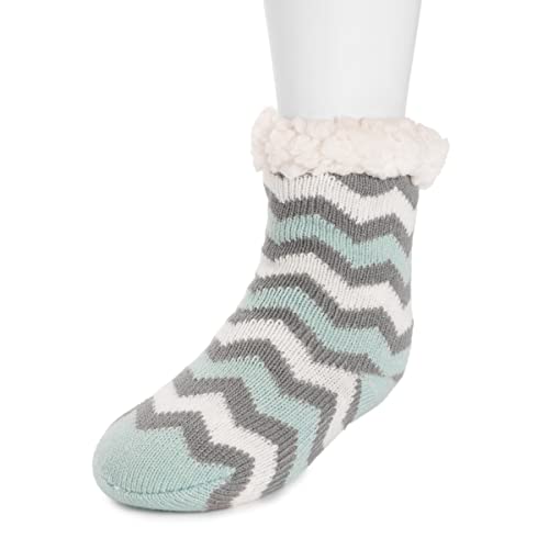 MUK LUKS Unisex Kid's Cabin, Garden Frost, L (1-3)2