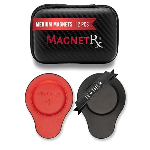 MagnetRX® Par Biomagnetico Imanes Kit de Imanes Biomagnéticos – Imanes de Neodimio para Magnetoterapia e Imanes Biomagnetismo – Pares Biomagnéticos Dr Goiz (2 Unidades)