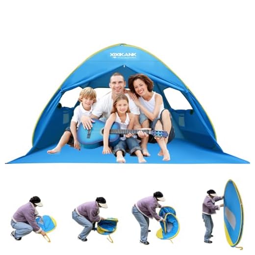 Best backpack tent Quick Setup Beach Tent for Family Fun