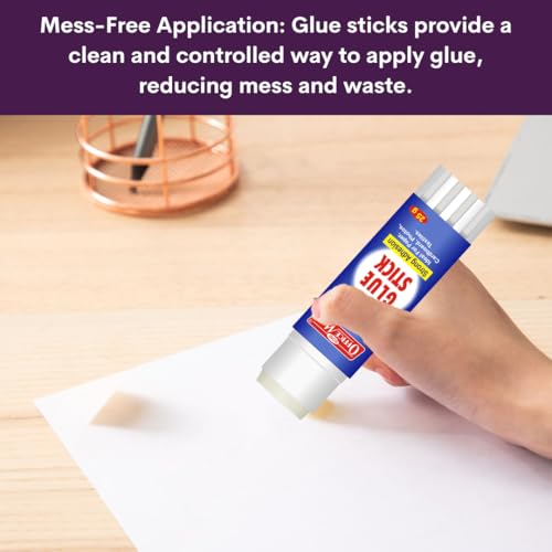 Image of Soni Officemate Glue Stick Non Toxic Transparent Adhesive for Decorations and Craft Projects (25 Gram) (Set of 20)