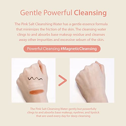 Blithe Anti Polluaging Cleansing Water With Himalayan Pink Salt - Water Based Cleanser Korean,Make Up Removers 8.4 Fl Oz #TOP3
