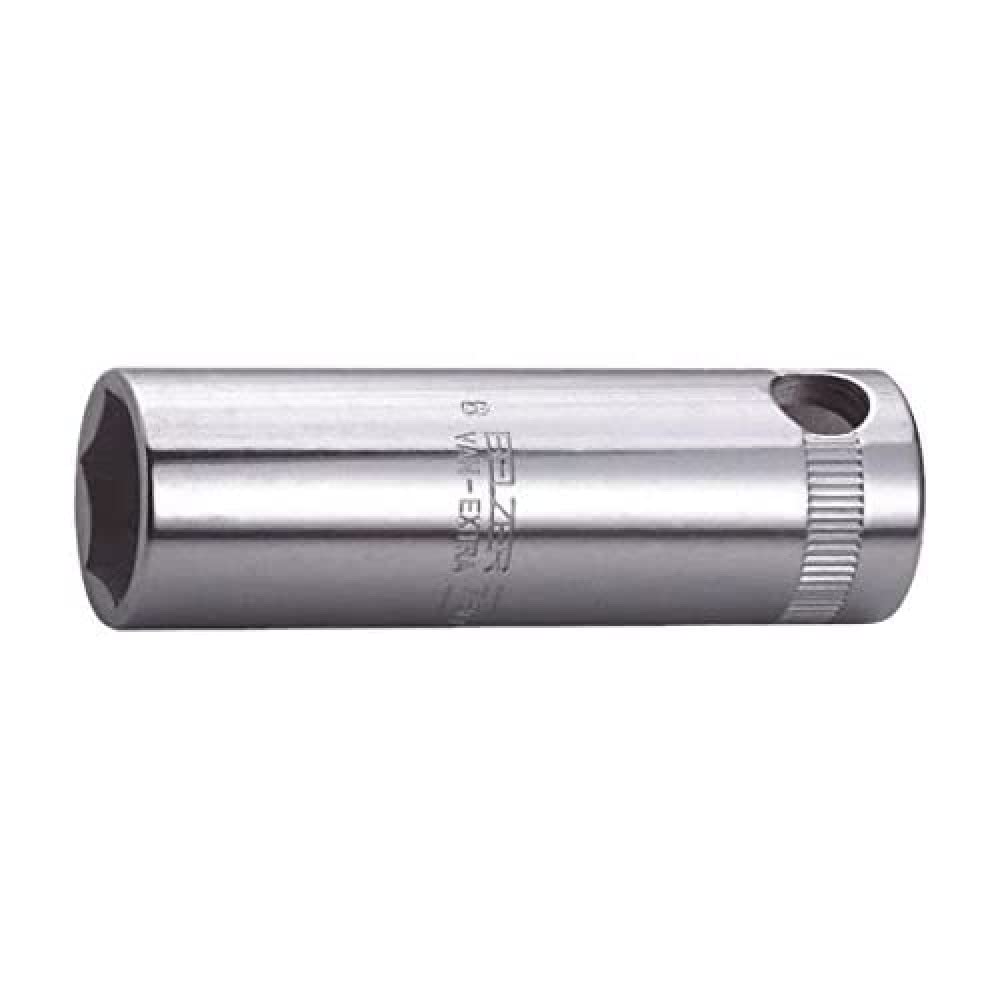 Bahco 7805SM-14 Hex Deep Length Socket, Silver, 1/2-Inch, 14 mm