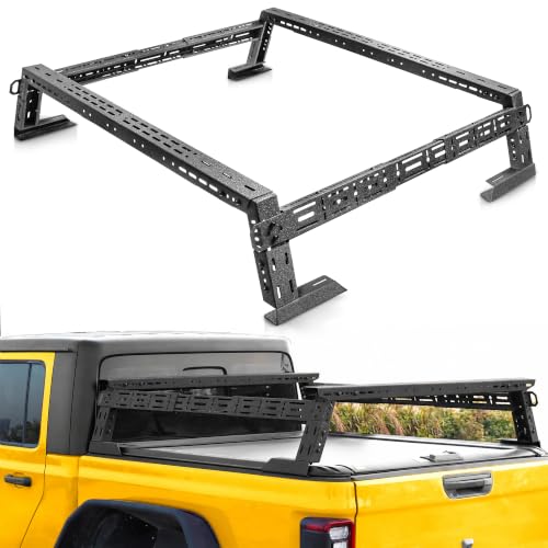 MONOKING Mid Size Truck Bed Rack, 14"-17" Low Profile