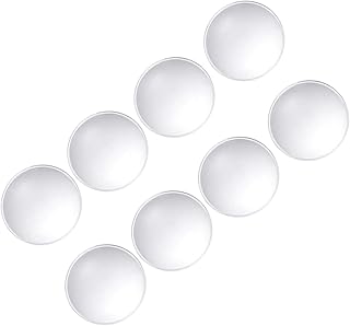 FUNOMOCYA 40pcs 50x Magnifying Glass Magnifier Lens Replacement Magnifier Lens only Magnifying Lenses Double-Convex Lens Reading Magnifier Lens Double Convex Lens Telescope Dedicated