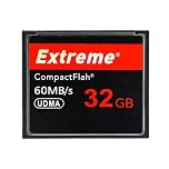 Extreme 32GB Compact Flash Memory Card, High Speed CF Card UDMA Speed Up to 60MB/s SLR Camera CF Cards