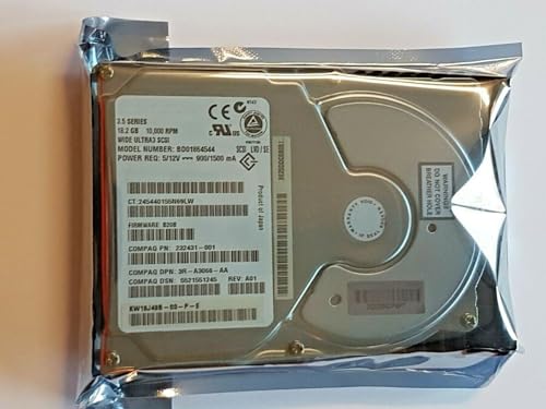 18,2 GB Wide Ultra3 SCSI 10K HDD 3,5" Hårddisk