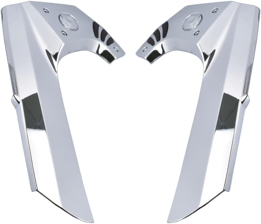 for Honda Goldwing 1800 2001 to 2016 2017 GL1800 Gold Wing GL 1800 F6B 13-17 Motorcycle Frame Covers with Rubber Inlay Chrome