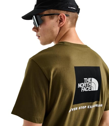 THE NORTH FACE Herren Evolution Box NSE Regular Short Sleeve T-Shirt, Caraway Seed, M – Ansicht 3