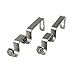 Rod Desyne 3/4" Double Bracket Pair, Satin Nickel, 2 Piece