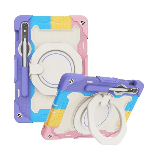 Funda Samsung Tab S10 FE que evita roturas de pantalla con soporte anticaídas y correa 2025 5