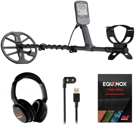 MINELAB Equinox 900 Multi-Frequency Collapsible Metal Detector fo...