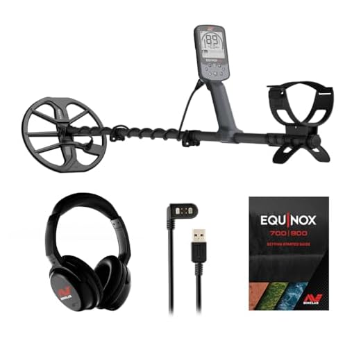 Minelab Equinox 900 Metal Detector with EQX 11” Double-D Coil and EQX 6” Double-D Coil