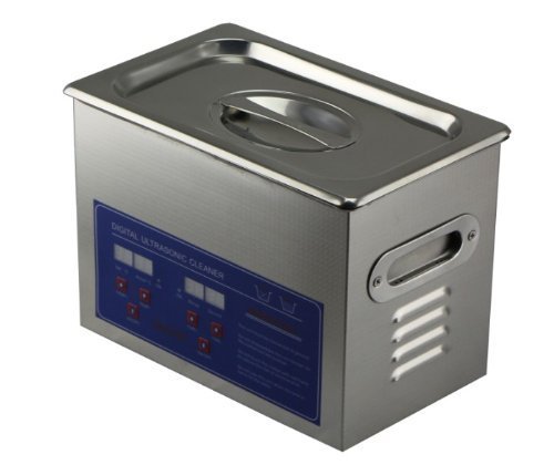 1.3L Commercial en acero inoxidable limpiador ultrasónico máquina de limpieza ambiente correa ajustable 110 V/220 V