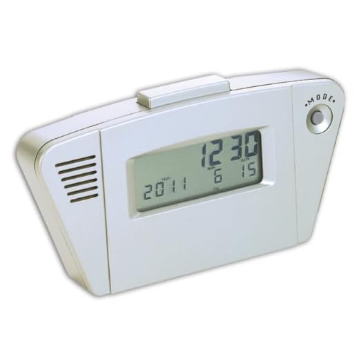 Natico Desk Clock with event Countdown Function (10-AC124),silver