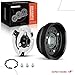A-Premium Air Conditioner AC Compressor Pulley and Front Plate Compatible with Volkswagen Jetta 2005-2016, Passat 2012-2014, Golf 2010-2014, Beetle 2006-2010 2012-2014, Rabbit 2006-2009 & Audi