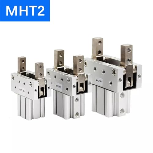 Pince pneumatique MHT2-40D et cylindre à doigt pour robotique - 3