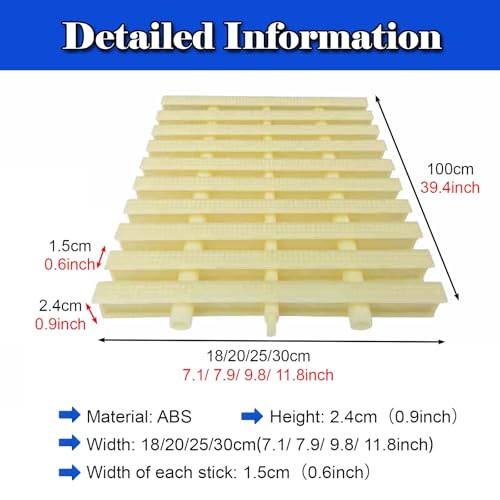 Grille de drainage pour piscine contre les sols glissants - 4