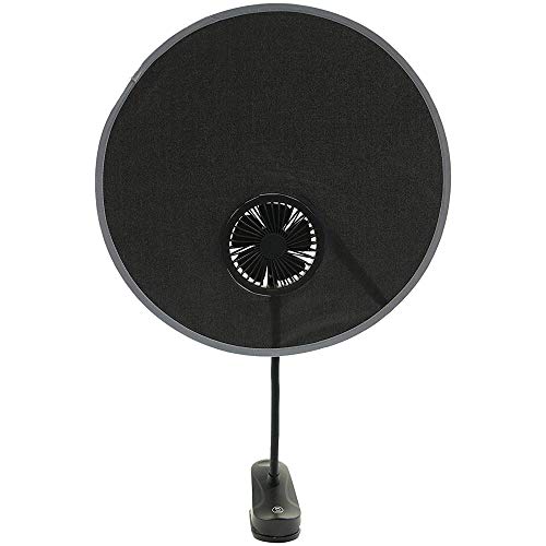 COOLSHADE UPF50 Sunshade by BUGGYGEAR - Easy Folding and Take with You Anywhere - Clamp it on a Chair or Baby Stroller - Collapsible, Compact, and Easy to Use - Protect Your Babys from The Sun