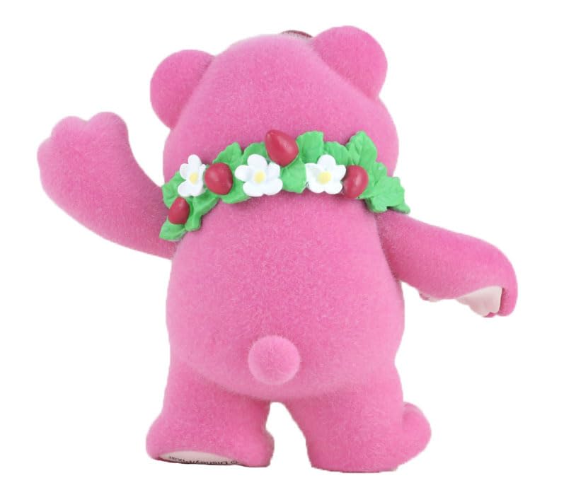 Disney Lotso Floqu Flower Necklace Figurine, Multicoloured, サイズ:W8.8×H8.8×D5.3cm - Image 2