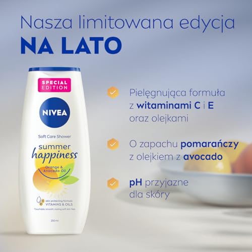 Nivea Summer Happiness Shower Gel Pe¿Ující Sprchový Gel 250ml - vue 4