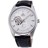 Herren Leder Analog Orient Herren Analog Automatik Uhr mit Leder Armband RA-AR0004S10B