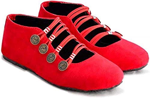 || Ballet Shoe for Women & Girls || Newly Designed ||Stylish || Comfortable Shoe Red-image-20