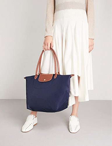 Longchamp Le Pliage Shoulder Bag Large Navy One Size