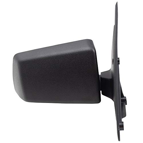 Brock Replacement Driver And Passenger Set Manual Side Door Mirrors Type Textured Compatible With 1985-1993 S10 Pickup Truck Blazer #TOP7