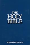 KJV Economy Bible (Softcover, Blue)