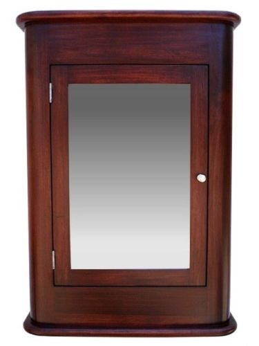 Madrid Medicine Cabinet/Cherry/Solid Wood & Handmade/Surface Mount #TOP1