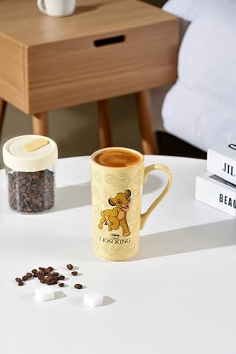 Pyramid International Disney Le Roi Lion Simba, Timon et Pumbaa, Grande tasse à cappuccino en céramique - 570 ml, taille unique – vue 5