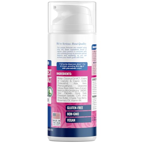 Image of Joellyne Naturals Wild Yam & Dong Quai Cream 3000 mg, 5.1 oz
