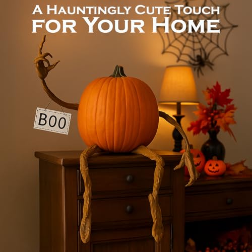 Plow & Hearth Set of 4 Bendable Pumpkin Arms and Legs 65A44 の商品画像 2