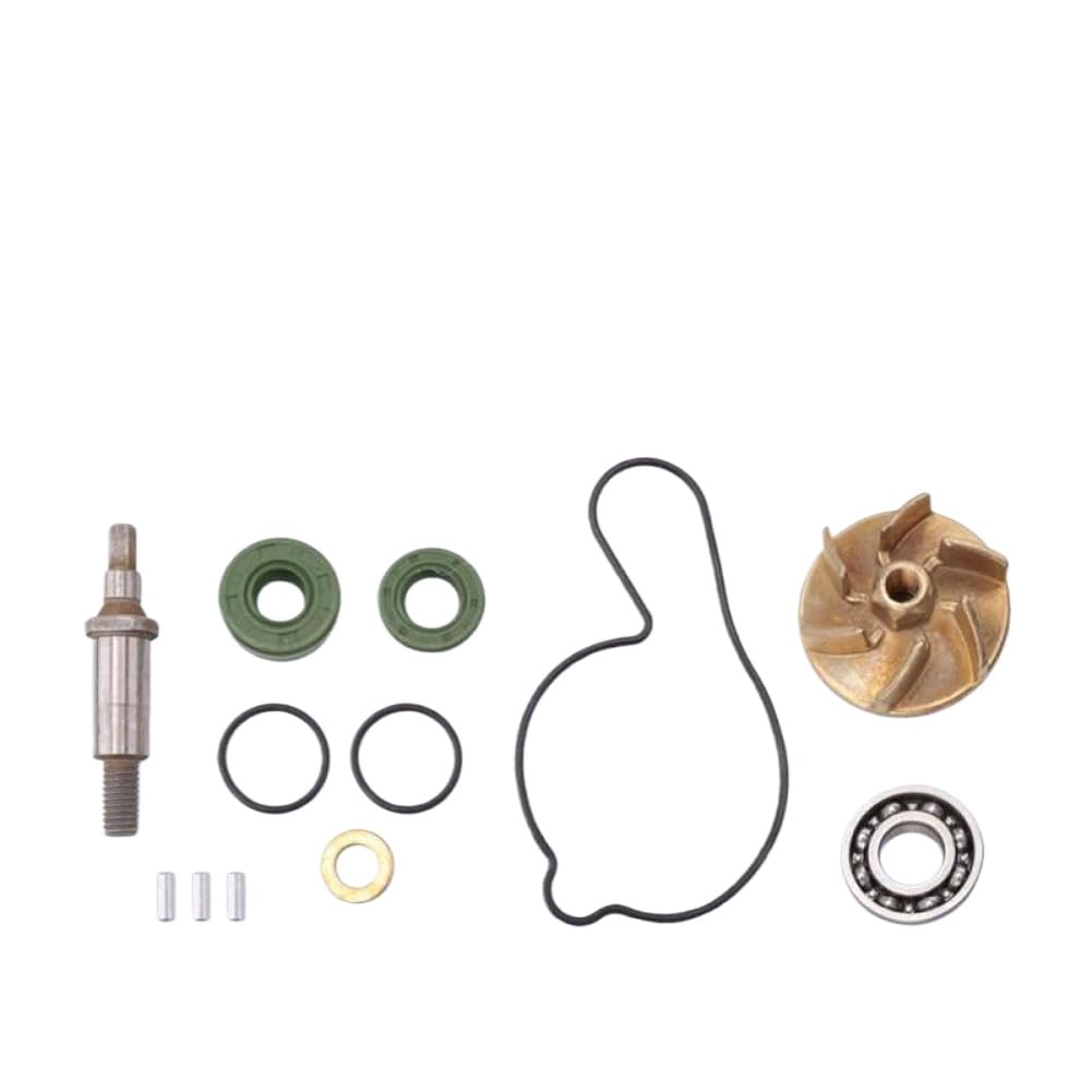 de reparación de Junta de rodamiento de Sello de Eje de Engranaje de Impulsor de Bomba de Agua 5DJ-12451-00 Compatible con YZ450F WR450F WR400F