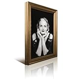 Alfred Cheney Johnston - Blonde Ziegfeld Girl Smoking Cigarette Glamorous Roaring 192s Vintage - 17 x 22 pulgadas, impresión artística, 1 pintura decorativa enmarcada retro e imagen artística moderna