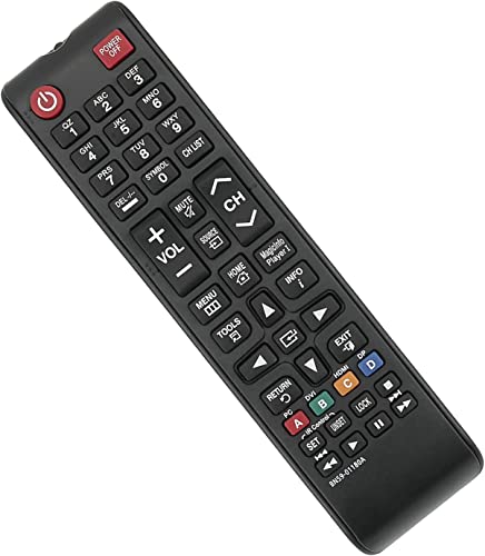 Image of Ehop BN59-01180A Compatible Remote for Samsung HD TV TM1240A DH40D DH48D DH55D DM32D DM40D DM48D DC48E-M DC55E-M DC40E-H DC48E-H ED75E ML32E ML55E EM65E EM75E DC32E DC40E DC48E DC55E DC32E-M DC40E-M