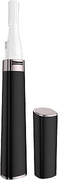 Electric Eyebrow Hair Remover, Painless-Precision Face Razors Eyebrow Trimmer Brows Epilator Eye Brow Facial Face Razor for Face Lips Facial Hair Removal with LED Light for Women Men