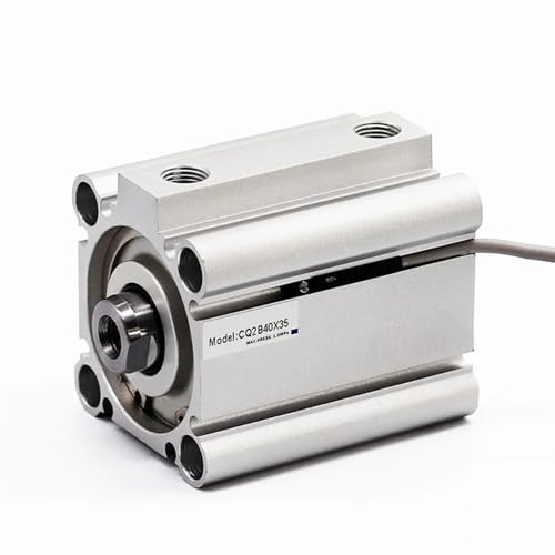 Vérin pneumatique mince CQ2B16 en alliage de haute précision avec alésage 16mm