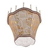 Effet de lumière superposé : détails des franges ajoutent de et dimension à votre éclairage, ce qui en fait un élément dans votre maison, abat-jour de lampe de table, remplacement d'abat-jour de lampadaire