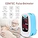 CONTEC LED CMS50M Pulse Oximeter,SpO2 and PR Value Waveform Blood Oxygen, Neck/Wrist Cord