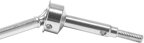 Miniatura 5 de +0.197 in extendido CVD eje trasero eje eje y 24T12T aleación acero helicoidal engranaje conjunto para TRX4M 118 actualizaciones piezas (plata)