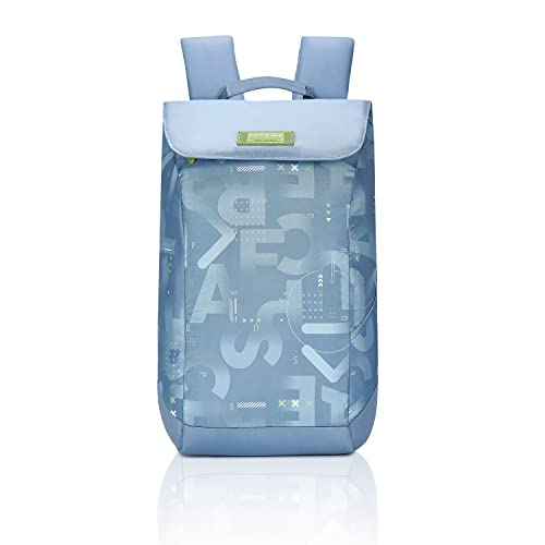 uppercase 20L SealPro Professional Laptop Backpack |up to 15.6'' 3x More Water Resistant Laptop Bag | Anti-Theft Backpack |Travel Bag for Men & Women |750 Days Warranty (Light Blue)