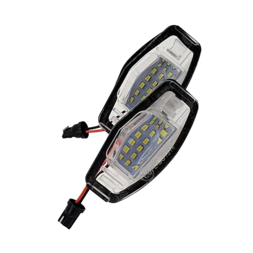 Lámpara con números para coche y piloto de matrícula trasero para City 4D pack doble